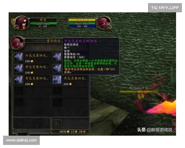 魔兽世界怀旧服:坐骑合成装备攻略 魔兽世界怀旧服:坐骑合成装备攻略